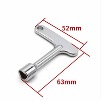 Outils de test d'ascenseur, Pièces d'ascenseur, Clés d'ascenseur d'urgence, Clé triangulaire pour porte de palier, Clé de porte d'ascenseur Mitsubishi