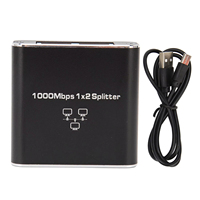 Commutateur Ethernet Gigabit RJ45, adaptateur d'extension LAN Gigabit, connecteur réseau 1000Mbps pour routeur, PC, ordinateur portable, boîtier TV