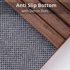 Plateau de canapé en bambou personnalisé - Conception à clipser, pliable et durable pour une utilisation en salle de bain et le rangement de la vaisselle - Product Image 5