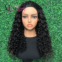 Pelucas Vietnamitas Baratas de Cabello Humano 100% Natural, SDD Super Double Drawn, Peluca Media Lista para Usar, Rizos Pixie, Paquetes de Cabello Humano