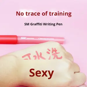 Nouveau BDSM Graffiti stylo effaçable accessoires sexuels jeu pour adultes marqueurs lavables bricolage stylos de tatouage jouets sexuels produits érotiques - Product Image 2