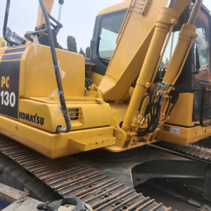 Excavatrice sur chenilles Komatsu PC130 d'occasion en 2021 avec moteur Volvo d'origine, performance stable et haute efficacité - Product Image 5