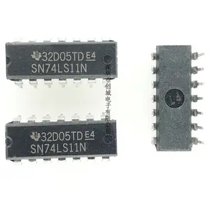 SN74LS11N 74LS11 DIP-14 3 입력 논리 게이트 집적 회로 IC 8mA