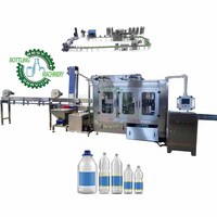 Línea de Embotellado de Agua Automática Completa 20000BPH CGF40-40-12 para Botellas PET de 0.2-2L con Llenado, Tapado y Etiquetado OPP en Palet