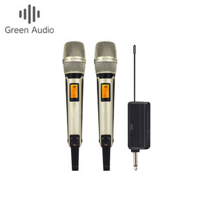 GAW-SKM9000B UHF-altavoz de Karaoke inalámbrico de la mejor calidad, dispositivo con 2 micrófonos, <span class=keywords><strong>para</strong></span> actuaciones, DJ, <span class=keywords><strong>cantar</strong></span> <span class=keywords><strong>en</strong></span> <span class=keywords><strong>vivo</strong></span>, con 1 receptor - Product Image 1