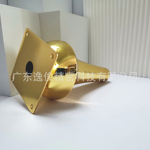 Patas de Muebles de Aleación de Zinc Dorado, Soporte Resistente para Sofá, Diseño Contemporáneo, Uso en Sala de Estar - Product Image 1