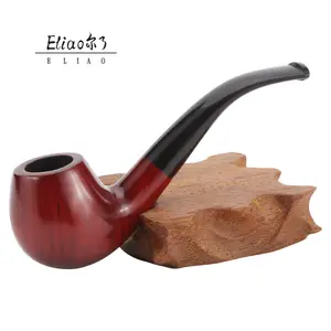 Erliao-pipa desgastada para fumar tabaco, alta calidad, el mejor, de lujo, para madera de sándalo roja