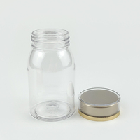 Conteneur vide transparent pour suppléments, 270g 320g, pot en plastique acrylique transparent pour poudre, protéines, emballage, médicaments, capsules, pilules