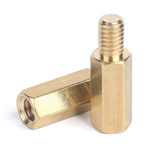 M2 M2.5 M3 M3.5 M4 Male to Female Brass Standoff <b>Spacer</b> Hexagonal Stud <b>Spacer</b> Brass Standoff Copper Standoffs - Product Image 4