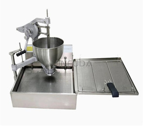 Bandeja de drenaje grande con filtro de aceite rápido para reducir el exceso de grasa en el equipo de donas terminadas, para máquina manual de hacer donas de sobremesa - Product Image 4