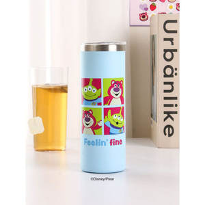 Pixa Toystory Ten Tumbler 600ml Vasos de acero inoxidable al vacío con asa Diseño moderno Americano para viajes Logo Cap incluido - Product Image 1