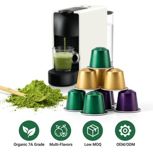 Cápsulas de Té Verde Matcha Concentrado, Compatibles con Múltiples Dispositivos, Desarrollo de Sabores Personalizados, Precio de Fábrica al por Mayor - Product Image 1
