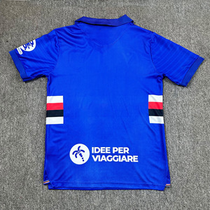 Ropa de fútbol de verano Nueva temporada 2025/26 Sampdoria Home Away Jersey Uniforme de manga corta Competiciones de clubes europeos con - Product Image 4