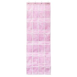 Grand Organisateur de Chaussures Suspendu Écologique à 24 Poches Transparent avec Housse Anti-Poussière - Solution de Rangement à Accrocher à la Porte - Product Image 3
