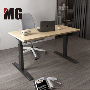 Bureau d'ordinateur réglable en hauteur, bureau ergonomique à hauteur réglable manuellement, table debout pour la salle d'étude - Product Image 5