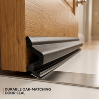 Bande d'étanchéité moderne en mousse EPDM à cellules fermées, durable et insonorisante, pour portes, installation facile