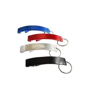 Bán Hot Khuyến Mại Quà Tặng Cầu Shaped Nhôm Keychain Mở Chai Giá Rẻ Bia Opener Với Keychain