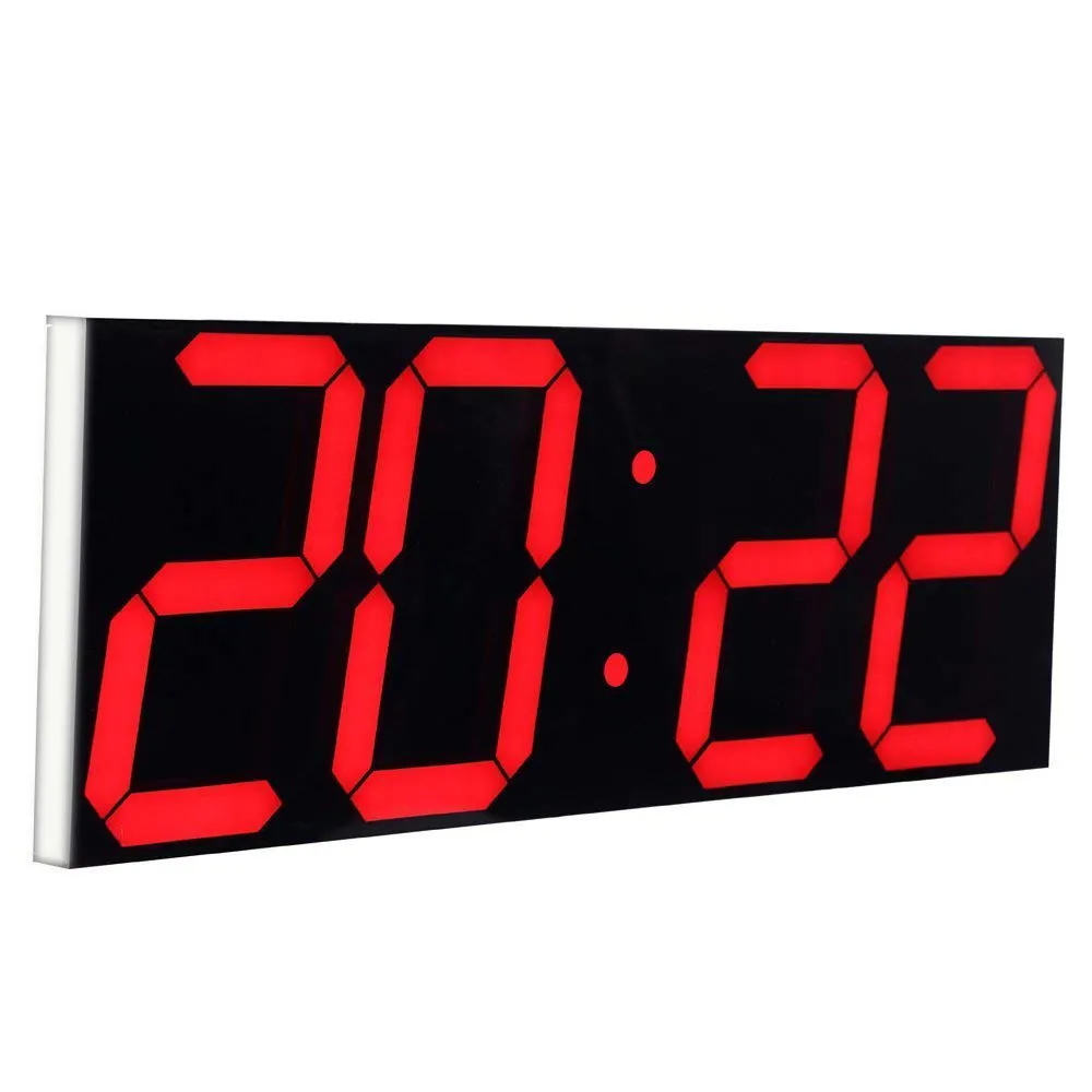 SIBO 6 Zoll Große Ziffern LED Wanduhr Sync Zeit Timer Countdown Anzeigetafel