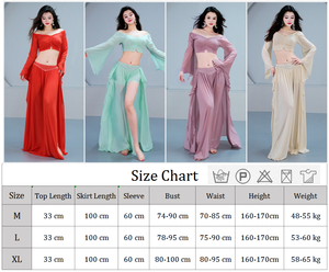 Conjunto de Disfraces Sensuales para Mujer, Traje para Actuaciones en Escenario, <span class=keywords><strong>Ropa</strong></span> de Práctica para Clases de <span class=keywords><strong>Danza</strong></span> del Vientre - Product Image 2