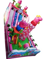 Château gonflable commercial pour enfants en PVC certifié CE, dôme disco gonflable pour location