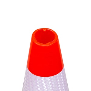 Cono de tráfico para seguridad vial, 2,3 kg, 70cm, <span class=keywords><strong>PVC</strong></span>, naranja, suave, venta de fábrica - Product Image 6