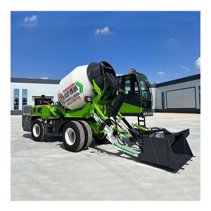 Camion malaxeur <span class=keywords><strong>à</strong></span> béton haute performance de 3,5 m³ <span class=keywords><strong>à</strong></span> entraînement bidirectionnel, auto-chargeur, pour la construction de routes et de ponts - Product Image 1