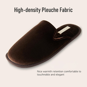 <strong>House</strong> <strong>Slippers</strong> <strong>for</strong> Men <strong>Women</strong> Full Toe Comfortable Memory Foam Slip on Diamond Velvet Indoor <strong>Slippers</strong> - Product Image 2