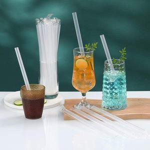 Pailles jetables en plastique pour Bubble Tea, Smoothies, Milkshakes et Boissons Boba - Product Image 4