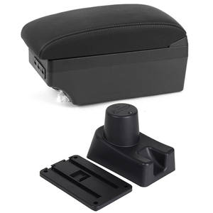 Vtear ABS สำหรับ MITSUBISHI <span class=keywords><strong>attrage</strong></span> 2015-2018ที่วางแก้ว USB กล่องเก็บของที่พักแขนตกแต่งรถพร้อมอุปกรณ์ตกแต่งภายใน - Product Image 1