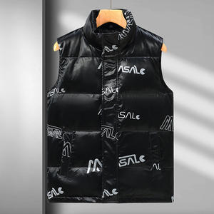 เสื้อกั๊กผ้าแคนวาสผู้ชายสไตล์ลำลองสำหรับฤดูใบไม้ร่วงและฤดูหนาว ปี 2025 คอตั้ง สวมใส่สบาย ทันสมัย และให้ความอบอุ่น - Product Image 2