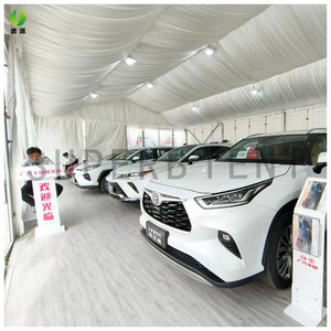 Outdoor <b>Large</b> Temporary 4S Showroom <b>Tent</b> Aluminum Exhibition Car Display Pavilion Waterproof Rectangular Oxford Cloth All - Product Image 1