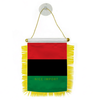 Drapeau national du Nigeria, mini-drapeau en polyester 15*10 cm, décoration nationale pour les événements sportifs scolaires, festivals patriotiques