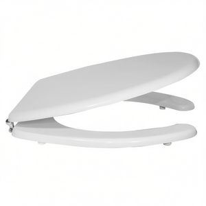 Asiento de Inodoro Blanco de 50.5 cm de Longitud para Personas con Discapacidad - Product Image 2