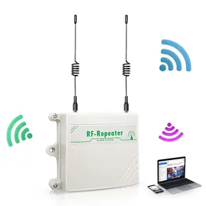 Daytech E-R600 long range repetidor sem fio para sistemas de alarme atacado sinal impulsionador alarme repetidor sinal wifi sinal repetir