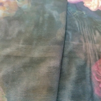 Rideaux en tissu maillé tricoté léger et respirant en Spandex/Polyester, style uni, imprimé sur mesure, en tulle vintage, pour la décoration intérieure