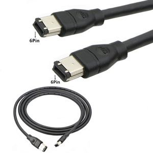 Câble de transfert Firewire 1394 6P à 6P, 400 Mbps, blindé en PVC, en matériau écologique, souple et résistant à l'usure, pour ordinateur - Product Image 6