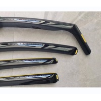 Deflectores de Viento para Ventanas, Juego de 4 Piezas, para Ford Kuga MK2 2012-2019, SUV de 5 Puertas, Visores de Ventana con Protección Contra la Lluvia, Tintados