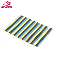 Plaques de mousse EVA colorées à haute élasticité pour semelles de pantoufles, prix direct usine Sansd Jiangsu, OEM