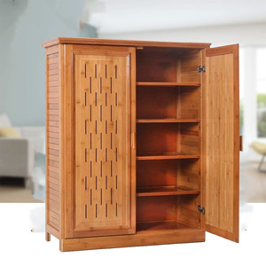 Bamboo <b>Shoe</b> Cabinet Multi Layer <b>Storage</b> <b>Rack</b> Minimalist Modern Design Walnut Color Freestanding <b>Shoe</b> <b>Rack</b> - Product Image 4
