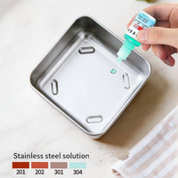 Boîte à lunch isotherme en acier inoxydable 304 grande capacité, avec couvercle en PP et conception anti-fuite, idéale pour le bureau et le camping – Vente en gros usine