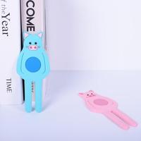 Magnifique aimant de réfrigérateur en PVC souple avec personnage de cochon de dessin animé, crochet magnétique pour le rangement domestique et support de suspension pour petits objets