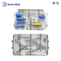 Davin Med Ensemble d'instruments à vis pédiculaires vétérinaires pour petits animaux Instruments chirurgicaux orthopédiques vétérinaires orthopédiques