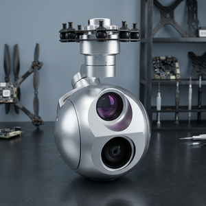 High Definition 1280*1024 Thermal Imaging Gimbal 3-Axis <b>Stabilizer</b> 40X Zoom Dual Light <b>Camera</b> <b>for</b> Drone Aerial Photography - Product Image 1