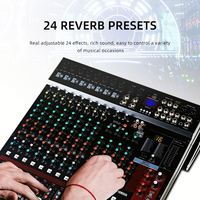 Console de mixage audio professionnelle DJ 12 canaux Bekboes XA-1204-PRO, best-seller d'usine, système de sonorisation