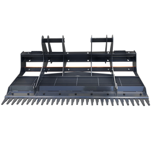 Vente directe d'usine LandHonor Lame niveleuse pour mini-chargeuse, Râteaux motorisés agricoles, Niveleur de terrain pour excavatrices de 0,5 à 2 tonnes - Product Image 1
