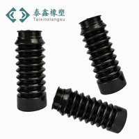Bottes anti-poussière et soufflets en caoutchouc flexible Taixin, couvercles anti-poussière ondulés pour machines, amortisseurs, joints sur mesure avec service de découpe