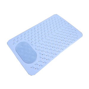 Tapis de douche antidérapant de bonne qualité avec brosse pour nettoyer les pieds, tapis de bain en silicone - Product Image 1