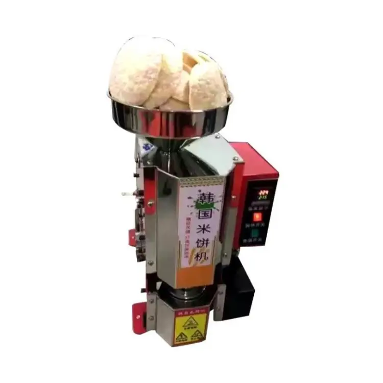 Snack Food Machine Nieuwste Ontwerp Rijst Cake Maker Koreaanse Rijst Cracker Paaps Machine Met Beste Prijs
