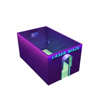 Funtime KC Certified Metal Reaction Interactive Amusement Park Game Room Escape Maze Arena Crossing Laser Lines Team Building