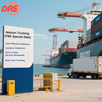 Service d'expédition de porte à porte DDP de la Chine à l'adresse FBA Transporteur AMZ pour LCL et camionnage